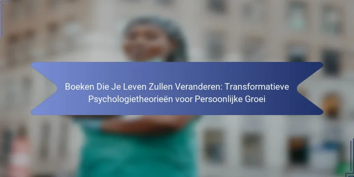 Boeken Die Je Leven Zullen Veranderen: Transformatieve Psychologietheorieën voor Persoonlijke Groei