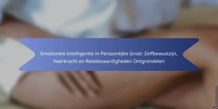 Emotionele Intelligentie in Persoonlijke Groei: Zelfbewustzijn, Veerkracht en Relatievaardigheden Ontgrendelen