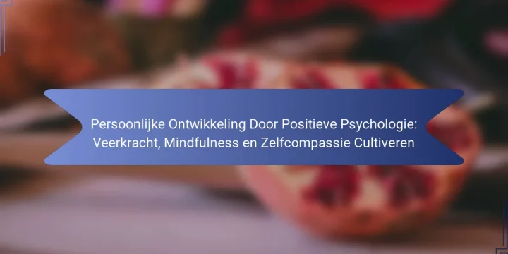 Persoonlijke Ontwikkeling Door Positieve Psychologie: Veerkracht, Mindfulness en Zelfcompassie Cultiveren