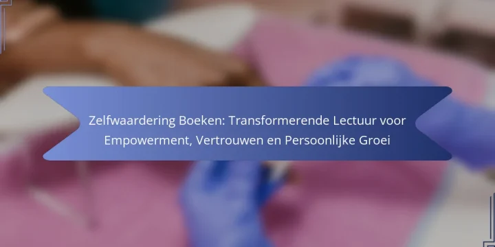 Zelfwaardering Boeken: Transformerende Lectuur voor Empowerment, Vertrouwen en Persoonlijke Groei